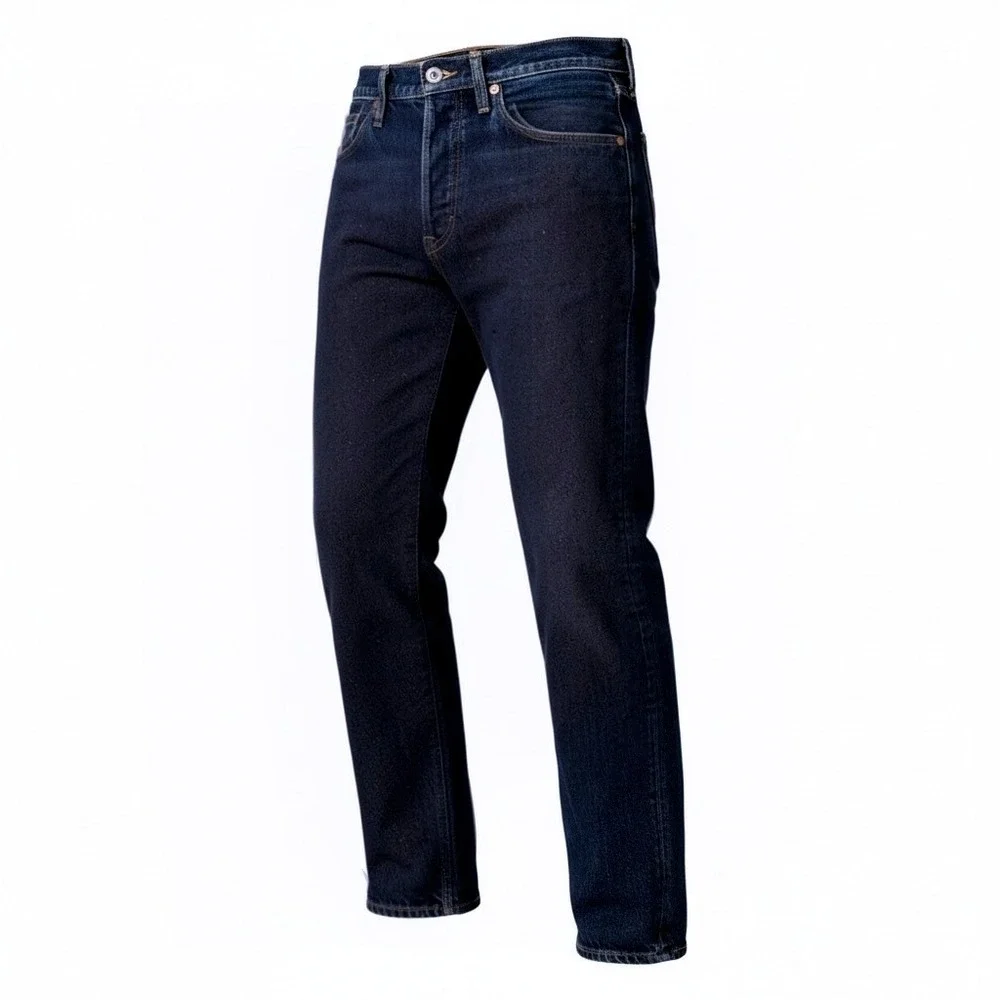 Levi's 501 Original Fit Men 31x32 Dark Wash Blue Denim Straight Leg Jeans